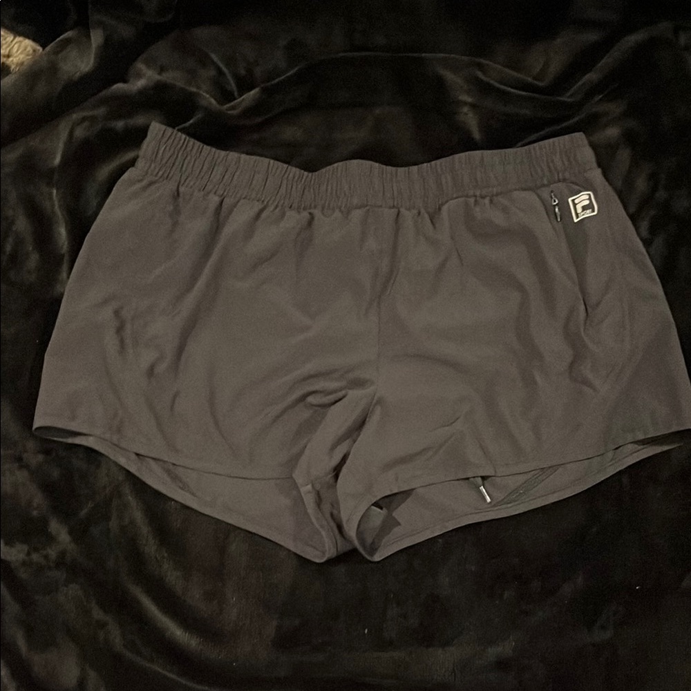 Fila Women's Black Athletic Shorts
